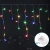 Lampki choinkowe sople fala 100 LED na 3 baterie AA Multikolor 5m * 0,6m - zdjęcie 3