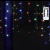 Kurtyna świetlna 200 LED RGBY 3x1m z pilotem efekt fali do dekoracji wnętrz