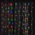 Zewnętrzna kurtyna 100led RGBY kolor+ciepła 1m * 1m
