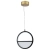 Aluminiowa lampa wisząca 13,5W 2700K ciepła do salonu energooszczędna