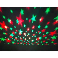 Projektor gwiazd lampka nocna obrotowa star led