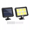 Halogen solarny 6 x Cob czujka ruchu i zmierzchu