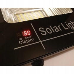 Halogen solarny LED 25W+czujnik zmierzchu+PILOT
