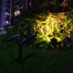 Lampa solarna led reflektor ogrodowy wiszący-wbjan