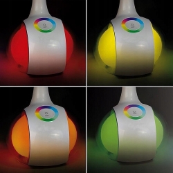 Lampa dotykowa DreamLED aku+zasilacz czujnik kolor