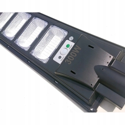 Latarnia solarna LED SMD 300W + pilot + mocowanie