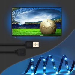 Taśma do podświetlenia tv USB LED RGB bluetoth 5M