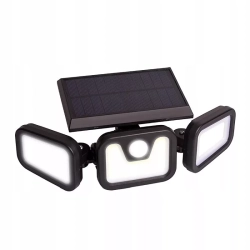 Lampa solarna LED SMD-74 z czujnikiem ruchu i zmi