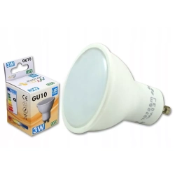 Żarówka diodowa GU10 3,2W led barwa ciepła 2700K v