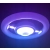 Grająca lampa muzyczna żyrandol LED 22w/26cm z gło