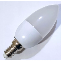 Żarówka świecowa led E14 świeca biała ciepła 3W/22