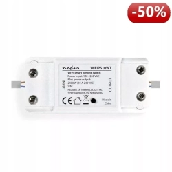 Smart Przełącznik Nedis Wi-Fi 10A/240V Amazon Alex - zdjęcie 0