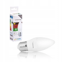Żarówka świecowa LED E27 5W 396lm ciepła biała mle