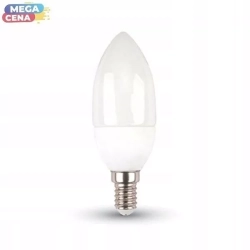 Żarówka ledowa E14 3W LED barwa biała ciepła 3000K V-tac