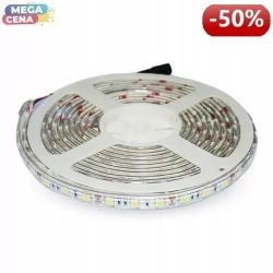 V-TAC Taśma LED SMD5050 RGB VT-5050 60 LED/m 5m 10,8W/m IP20 12V