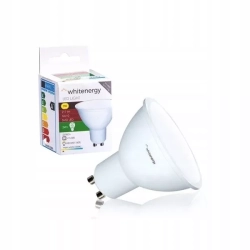Żarówka LED GU10 230V 3W 217lm ciepła mleczna Whitenergy