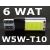 T10 W5W CANBUS ŻARÓWKA LED COB 6W ZIMNY BIAŁY-W-WA