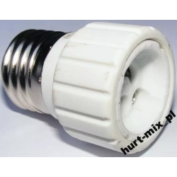 ADAPTER PRZEJSCIOWKA GNIAZDO E27->GU-10