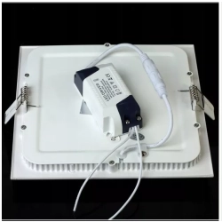 PANEL LED 18W PLAFON SUFITOWY ZIMNY/CIEPŁY W-WA — zdjęcie 9