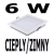 PANEL, PLAFON DIODOWY LED 6 W ZIMNY/CIEPŁY