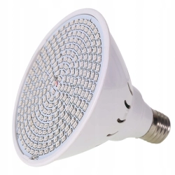 MOCNA ŻARÓWKA LED E27 GROW 260led DO UPRAWY ROŚLIN