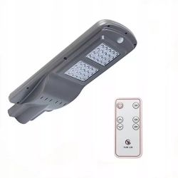 Latarnia uliczna solarna 40W+pilot+czujnik ruchu+ mocowanie ścienne Gratis!!
