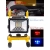 AKUMULATOROWY HALOGEN LED 10W 24 smd+flash+dodatki