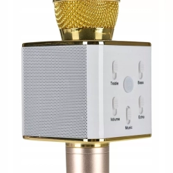 Bezprzewodowy mikrofon karaoke Q7 3kolory W-wa