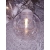 Lampki choinkowe kule led światłowód ciepłe