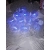 Lampki choinkowe kule led światłowód blue