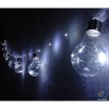 Girlanda Led 10 ze ŚWIECĄCYM SZNUREM zimna b. 3,8M