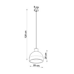 Lampa wisząca DAMASO