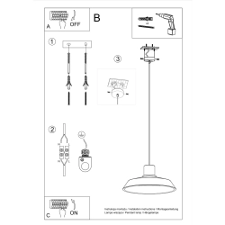 Lampa wisząca AFRA