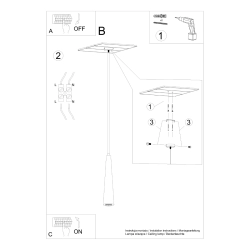 Lampa wisząca SULA 1 naturalne drewno