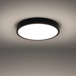 Plafon ONYX 50 czarny LED 3000K