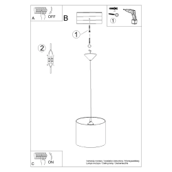 Lampa wisząca CAT 30