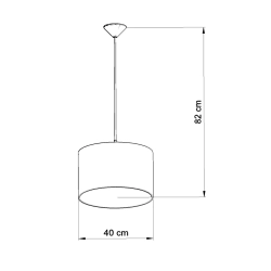 Lampa wisząca FOOTBALL C 40