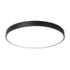Plafon LED 72W 3000-6500K czarny 50cm do wnętrz