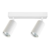 Kinkiet LED GU10 2x35W biały ruchomy IP20 do wnętrz