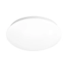 Plafon LED 1x E27 60W biały z czujnikiem mikrofalowym IP20 do wnętrz