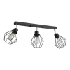 Kinkiet LED E27 3x35W czarny ruchomy IP20 do wnętrz