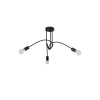 Żyrandol LED E27 x3 czarny 35W IP20 nowoczesny design