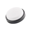 Lampa LED 12W 4000K IP54 czarna do elewacji i wejścia