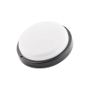 Lampa LED 18W 4000K IP54 czarna do wejścia i na schody