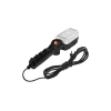 Lampa LED 12W 6500K IP20 czarna do garażu i warsztatu