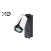 Kinkiet LED 35W GU10 czarny biały z USB do czytania