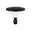 Lampa LED parkowa 50W E27 czarna IP65 do wejścia i na schody