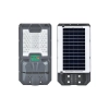Lampa LED solarna 100W 6000K IP65 szara z czujnikiem do podjazdu i ogrodu