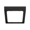 Panel LED natynkowy 12W 3CCT czarny IP20 165x165x30mm do wnętrz