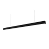Lampa liniowa LED 40W 4500K IP40 czarna 120cm do biura i warsztatu